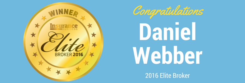 Daniel Webber Elite Broker Congratulations