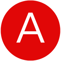 A red circle with a white capital letter "A" in the center, reminiscent of a symbol one might find in an insurance glossary.