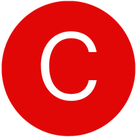 A bold white letter "C" is centered on a red circular background, reminiscent of an entry you might find in an insurance glossary.